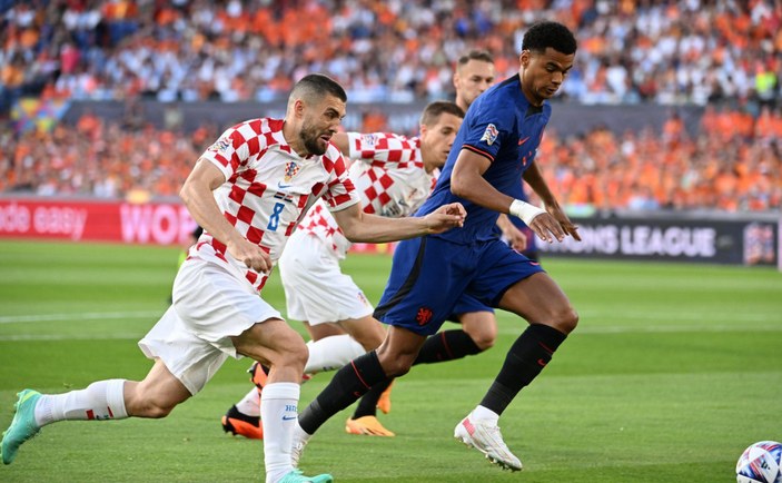 UEFA Uluslar Ligi'nde ilk finalist Hırvatistan oldu