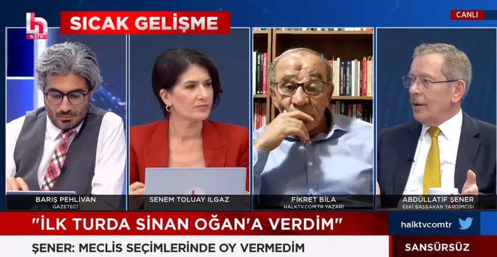 Abdüllatif Şener, 14 Mayıs sonrasında CHP'den istifa ettiğini açıkladı