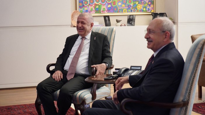 Seçim mağlubiyetinden sonra ilk görüşme: Kemal Kılıçdaroğlu, Ümit Özdağ'ı kabul etti