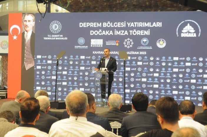 Sanayi ve Teknoloji Bakanı Mehmet Fatih Kacır: 11 şehrimizi inşallah birlikte ayağa kaldıracağız