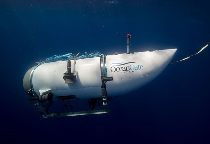 Titanik enkazına inerken kaybolan denizaltının oksijeni bitti