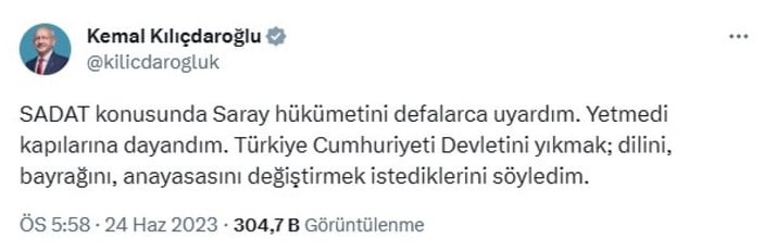 Kemal Kılıçdaroğlu'ndan Rusya'daki darbe kriziyle ilgili açıklama