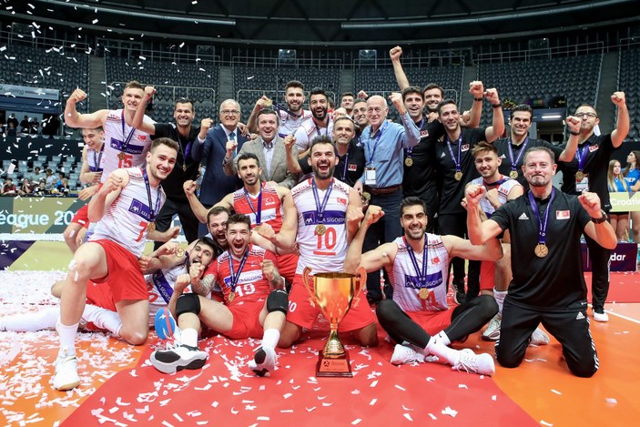 CEV Avrupa Altın Ligi'nde şampiyon Türkiye
