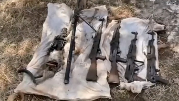 MSB: Irak'ın kuzeyinde PKK'ya ait silahlar ele geçirildi #1