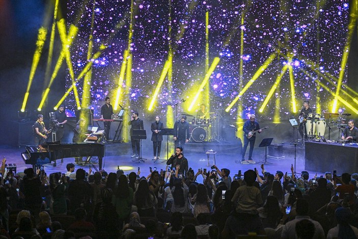 Sinan Akçıl, Beştepe’de konser verdi