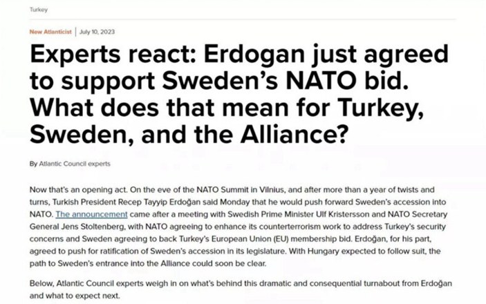 NATO zirvesinin ardından ABD'li dergiden Türkiye analizi: Tek vuruşta zafer