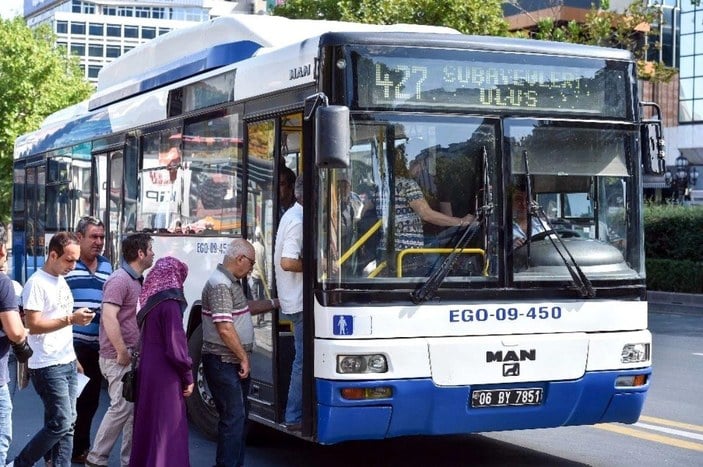 Ankara'da toplu ulaşıma yüzde 57 zam
