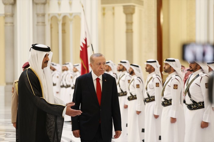 Cumhurbaşkanı Erdoğan'ın Körfez turu devam ediyor! İkinci durak Katar