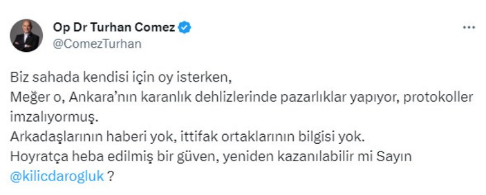 Gizli protokol dengeleri bozdu! Kemal Kılıçdaroğlu'na tepki yağıyor...