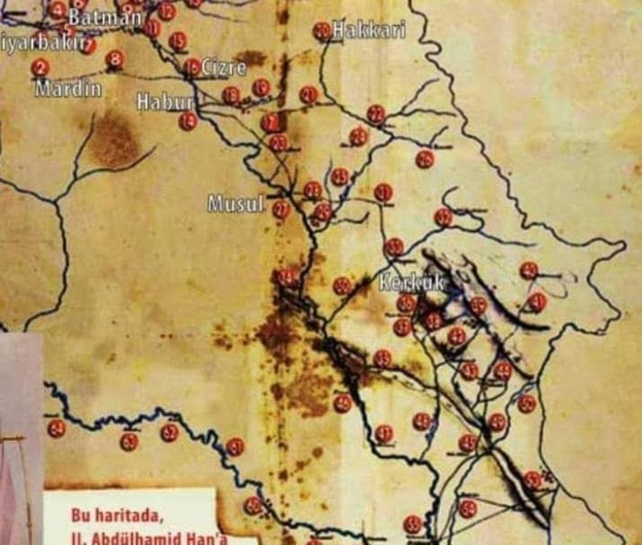 II. Abdülhamit tarafından 134 yıl önce başlatılan petrol haritası gerçek çıktı