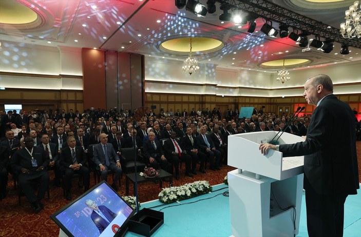 Cumhurbaşkanı Erdoğan İDEF 2023'te: Bize ambargo uygulayanlar şimdi Türk silahları alıyor