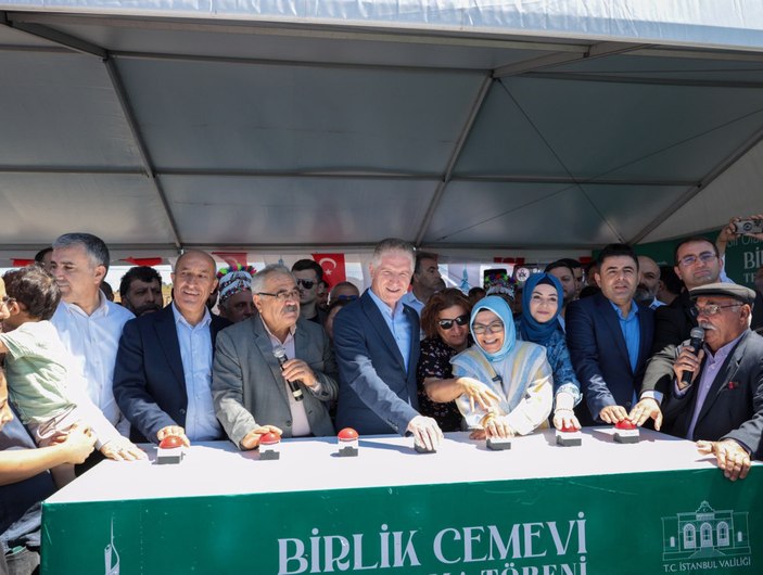 Vali Davut Gül cemevi temel atma töreninde birlik ve beraberlik mesajı verdi