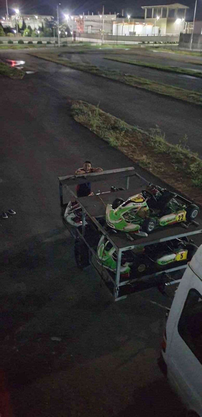 Nazilli’de go-kart araçları piste indi #6