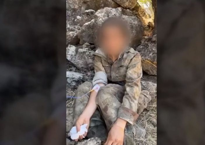 Irak’ın kuzeyinde sağ ele geçirilen terörist Mehmetçiği anlattı