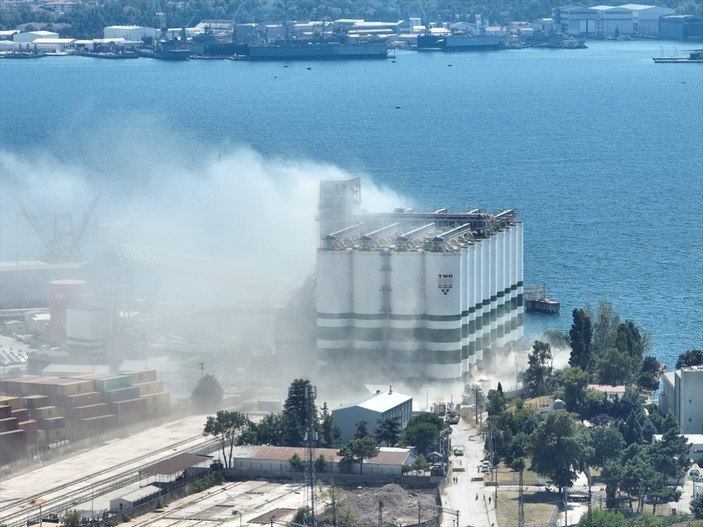 Kocaeli'de TMO deposunda patlama: Yaralılar var