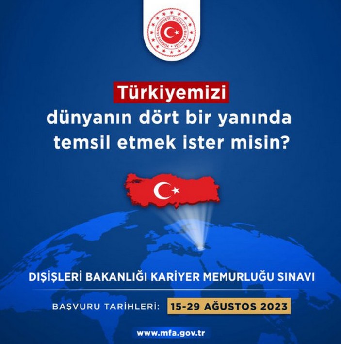 Dışişleri Bakanlığı'ndan ilan: Türk diplomatlar aranıyor