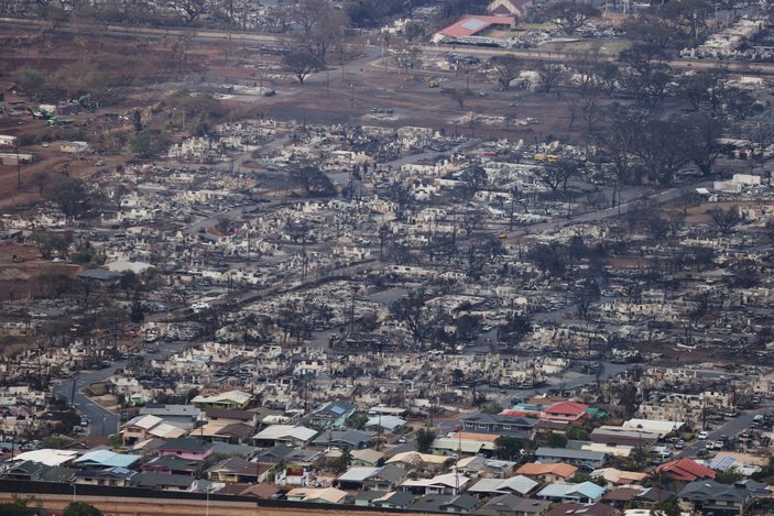 Hawaii'de orman yangınlarında can kaybı 80 oldu