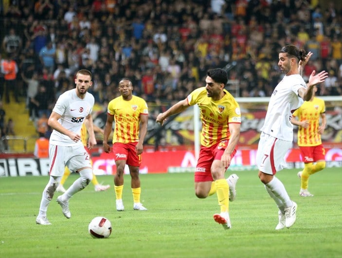 Kayserispor - Galatasaray maçında gol sesi çıkmadı