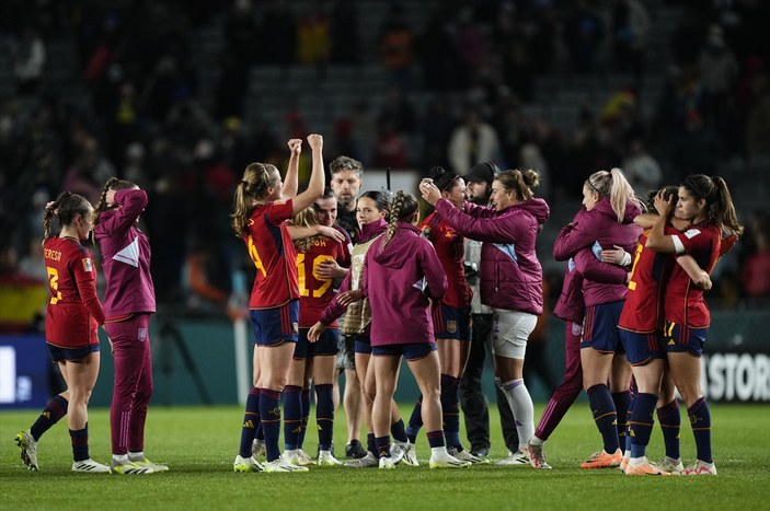 i̇sveç'i yenen i̇spanya kadınlar dünya kupası'nda finalde