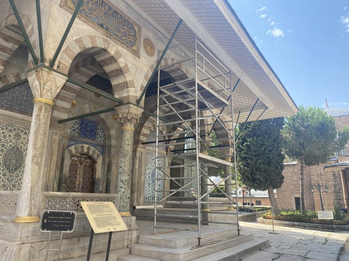 Ayasofya-i Kebir Camii Şerifi’nin birkaç nesil sürecek olan restorasyon çalışması başladı