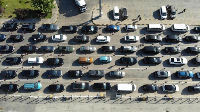 Gurbet�iler tatil sonras� Avrupa'ya d�n�yor