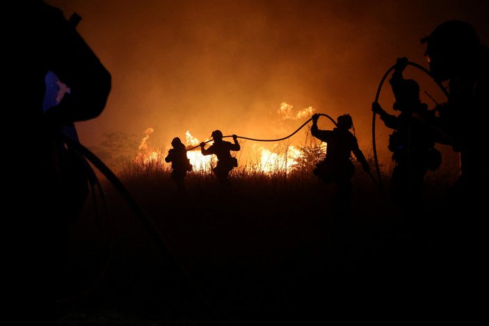 Yunanistan'daki orman yangınında 18 göçmen ölü bulundu