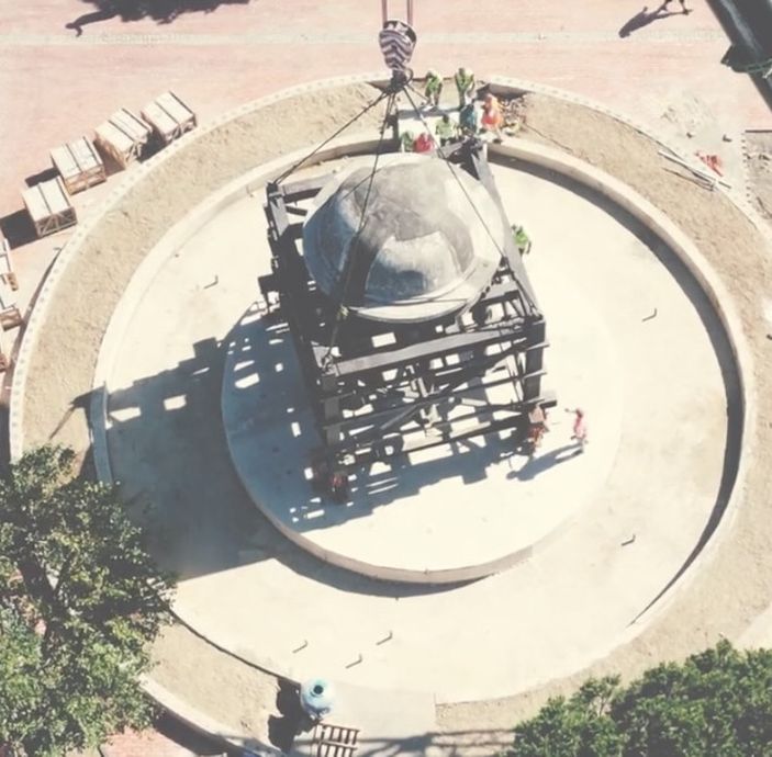 İBB'nin yeni projesi: Bakireler Tapınağı taşındı