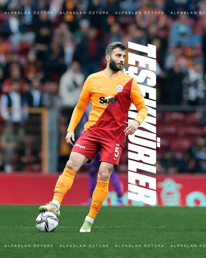 Galatasaray, Alpaslan Öztürk'e veda etti