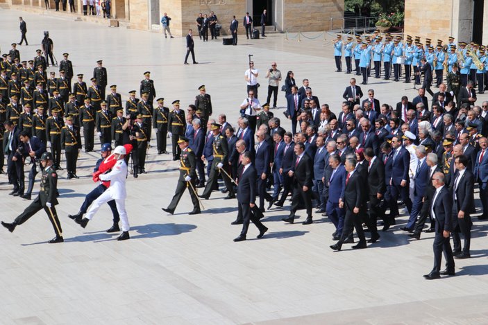 Anıtkabir'de '30 Ağustos' töreni #6