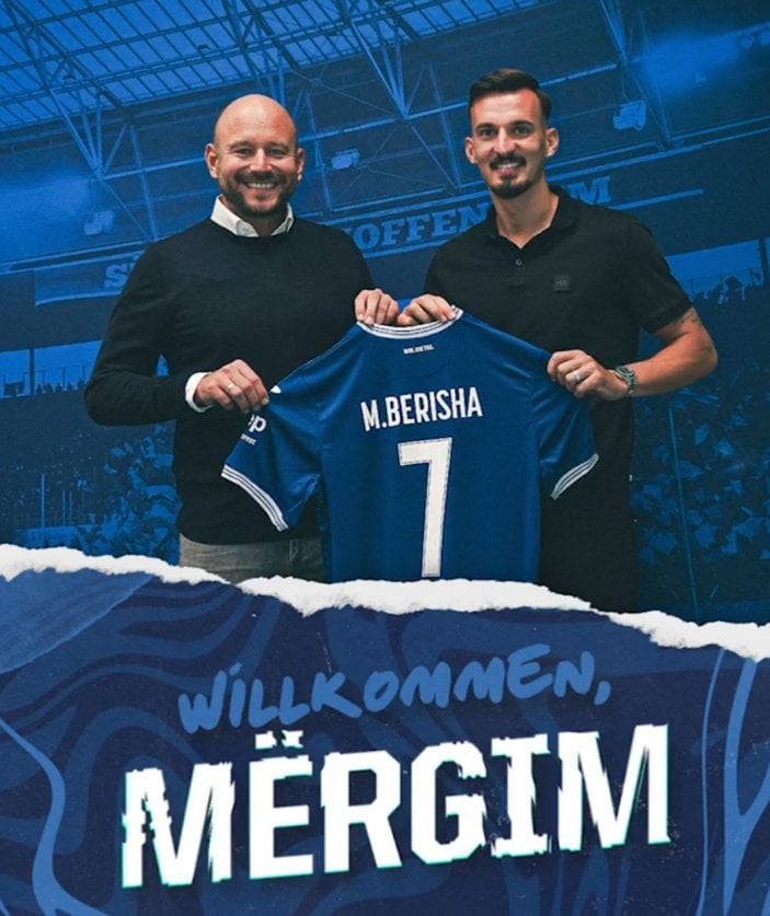 Augsburg, Mergim Berisha'yı Hoffenheim'a sattı