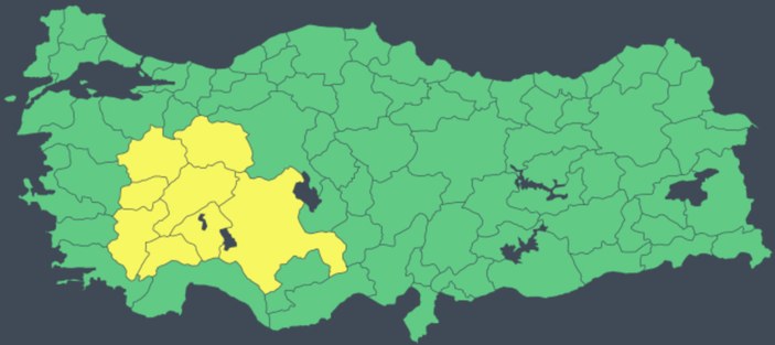 Meteoroloji'den 8 il için 'sarı' uyarı: Ankara'ya sağanak geliyor