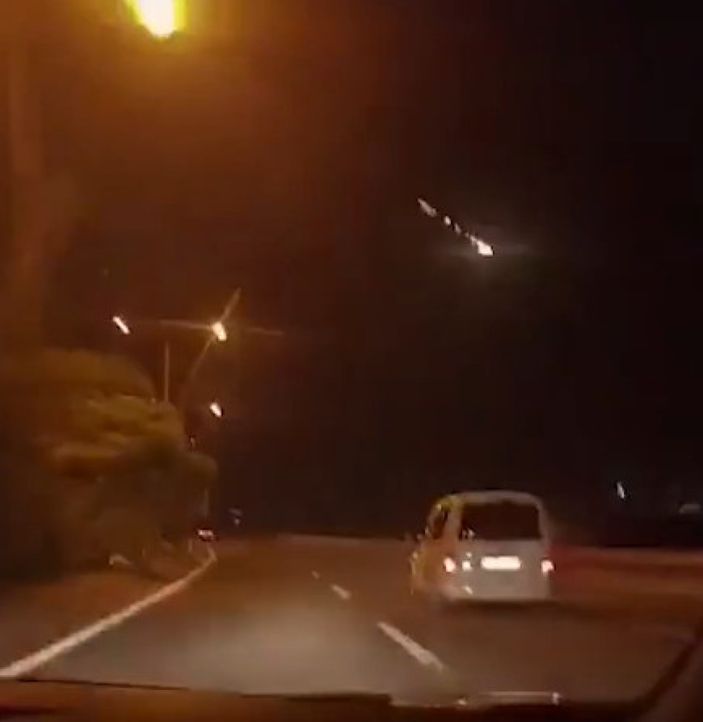 Do�u'da meteor pani�i: