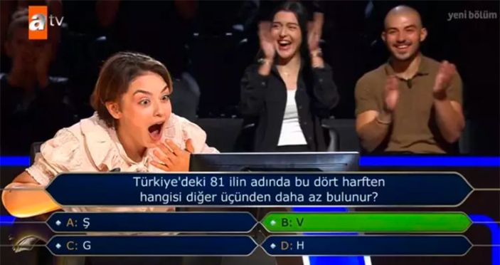 Kim Milyoner Olmak İster'de Rabia Birsen Güvercin büyük ödülü kazandı