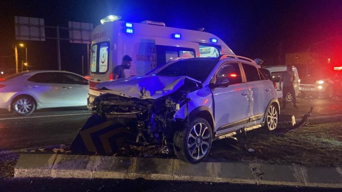 Tekirdağ'da kaza: 2'si çocuk 4 yaralı