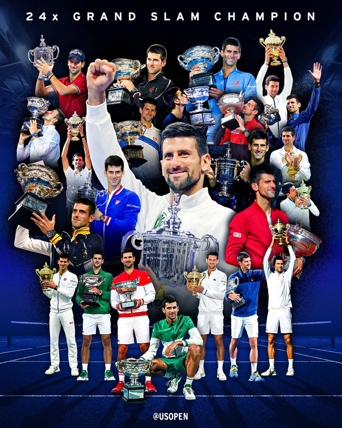 Amerika Açık'ta zafer Novak Djokovic'in oldu