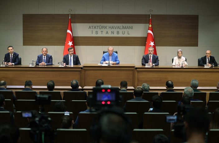 Erdoğan, konuşmasında önemli mesajlar verdi.