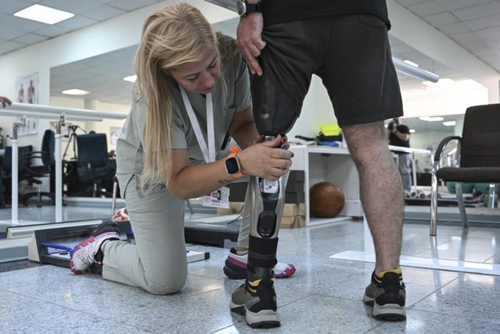 Operasyonda bacağını kaybeden gazi Yusuf Deli, milli sporcu olmak istiyor