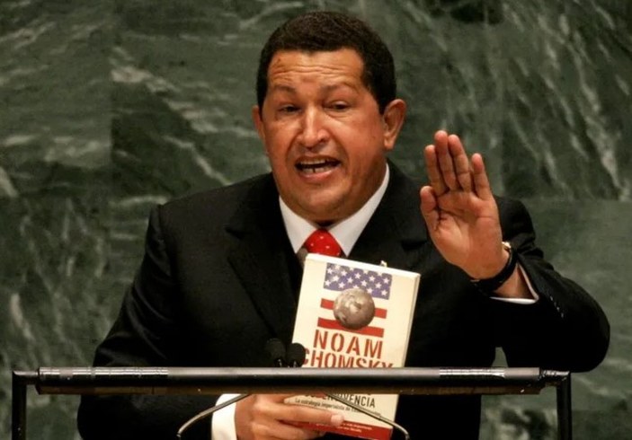 Eski Venezuela Devlet Başkanı Hugo Chavez