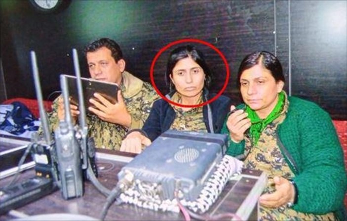 YPG'nin elebaşlarından Mazlum Abdi ve öldürülen terörist Uman Derviş