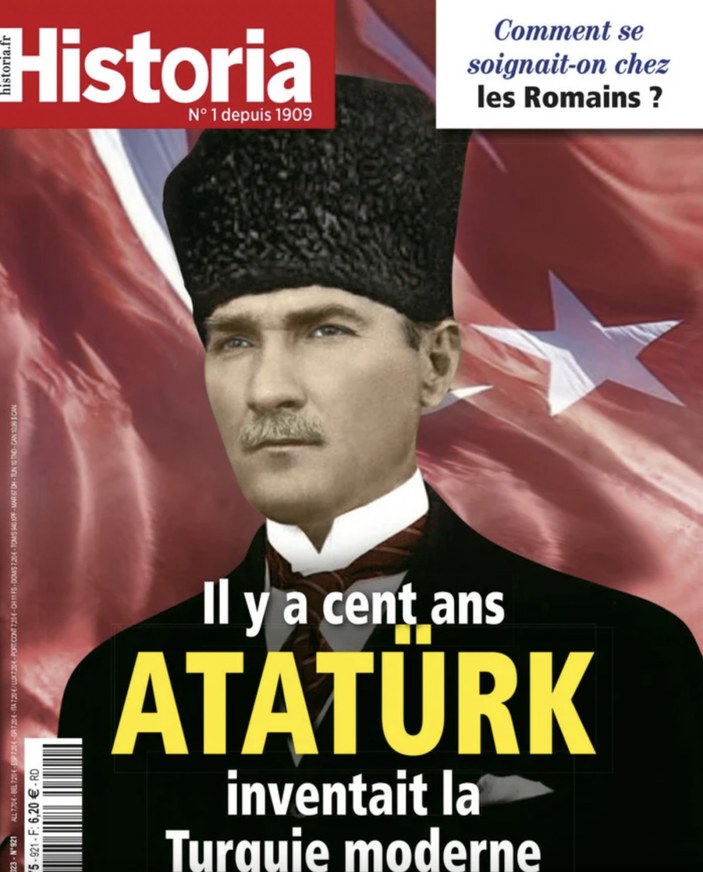 Sözcü'nün Atatürk portresi görüp manşete çıkardığı dergiden Erdoğan övgüsü çıktı